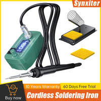 Cordless Soldering lron For Bosch 18V Battery 300-510 Temperature Adjustable Electric Welding Kit  60W PCB Repair Power Tool