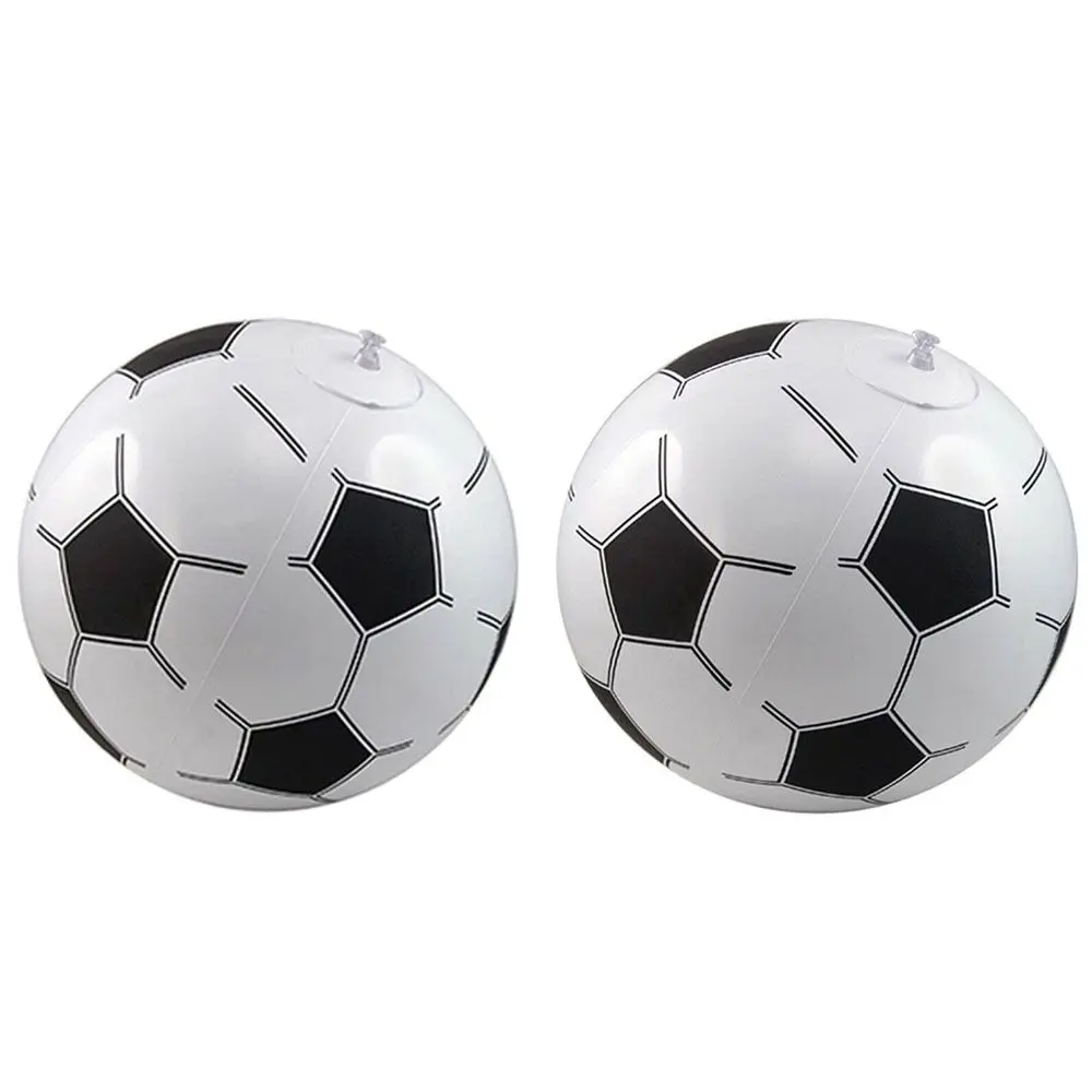 2Pcs High Quality Matches Training PVC Sports Children Soccer Ball Inflatable Toys Elastic Balls Hand Pat Football