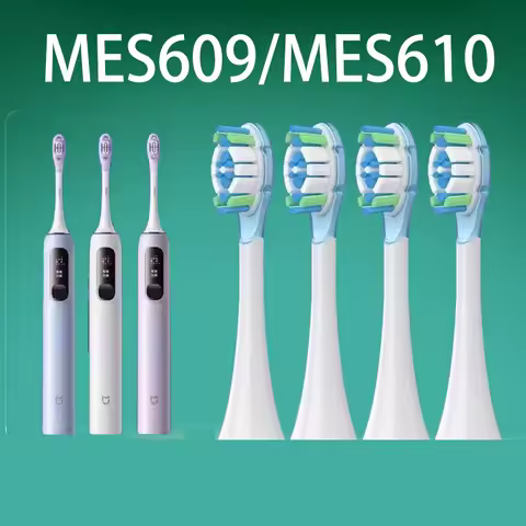 Compatible with Xiaomi Mijia Sonic Sweep Cushioned Care Tooth brush Pro Electric Toothbrush Head Mes609/610 Bristle Nozzle