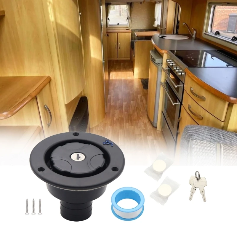 

Порт для заливки воды в тяжелых транспортных средствах. Запираемые конструкции с ключами и уплотнительными полосками. Устойчивая