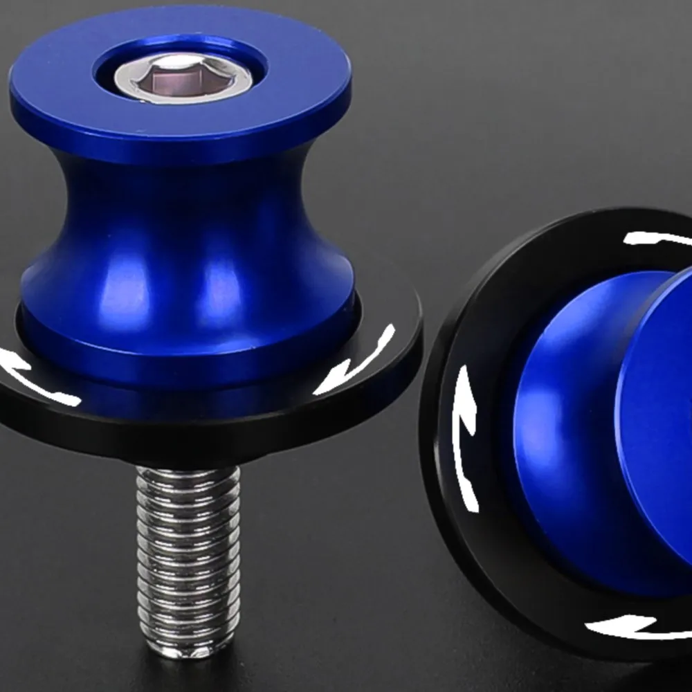 M8 Motorcycle Accessories Swingarm Spool Slider Support For YAMAHA 7 MT-07 2014-2026 YZF-R7 2021-2026 Aluminum Rear Stand Screws