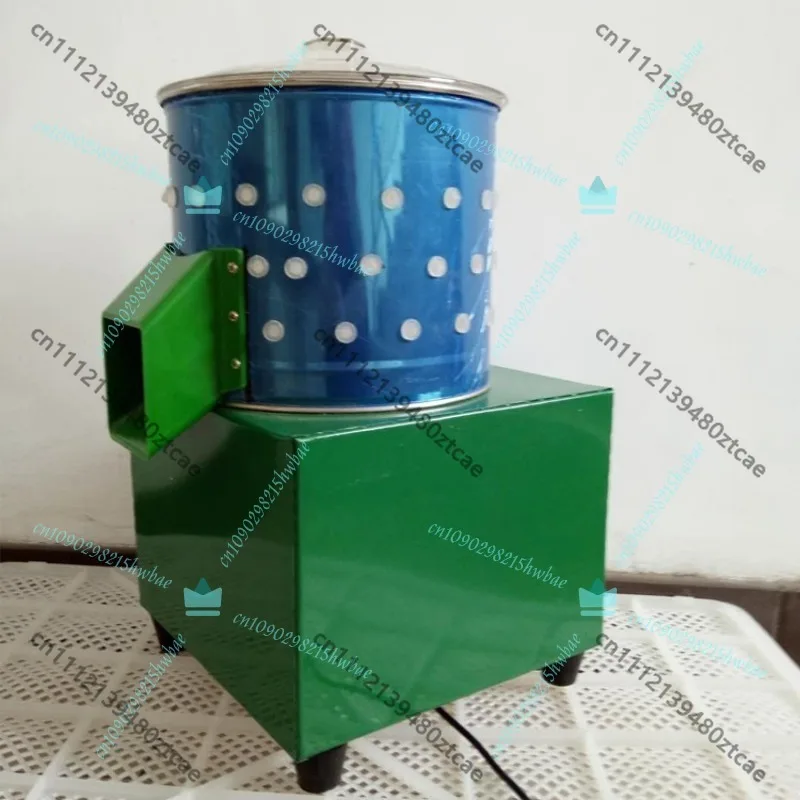 Small Electric Poultry Feather Removal Machine, 220V/110V Bird Plucker for Quail Pigeon Chicken Duck Goose