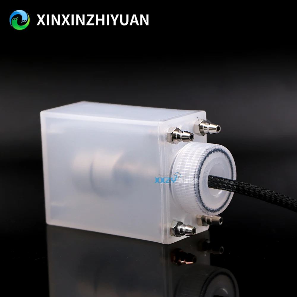 Wit-color Inkjet Printer Ink Return Box for Starfire 1024 Smart Solvent Printer Sub Tank 4 Holes Ink Cartridge Bottle