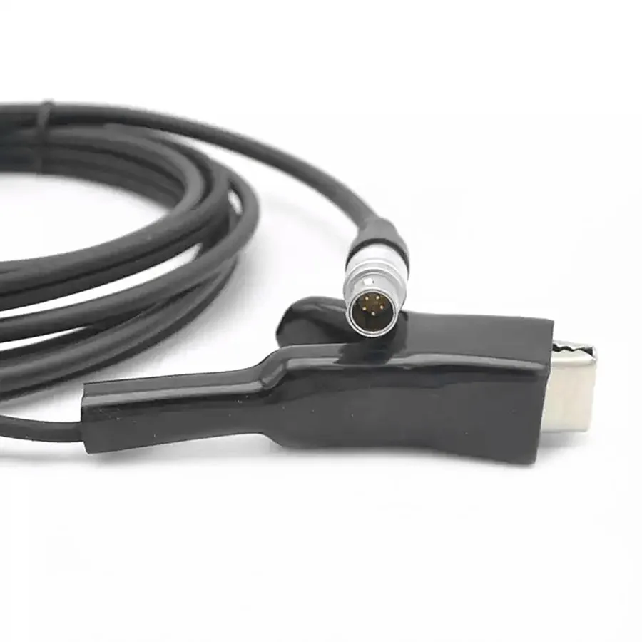 5 Pin LE52X-H Instrument Power Cable Connect Stonex Geomax Unistrong From GPS to ADL PDL To Alligator LE52X-H Data Cable