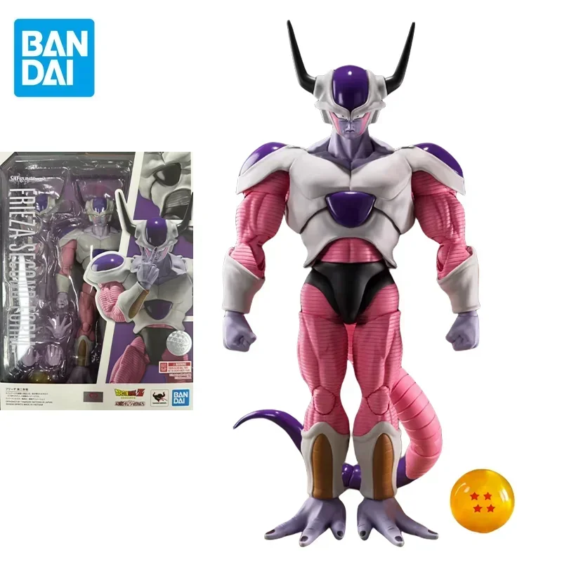 

Bandai Original Dragon Ball Anime Figure SHF FRIEZA SECOND FORM Action Figure Toys for Kids Gift Collectible Ornaments Model
