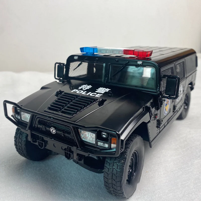 

Масштаб 1:18, сплав Dongfeng Mengshi, специальная полиция, вогонь, вооруженная полиция, литая под давлением миниатюрная игрушечная машинка, имитация классической модели, сувенир