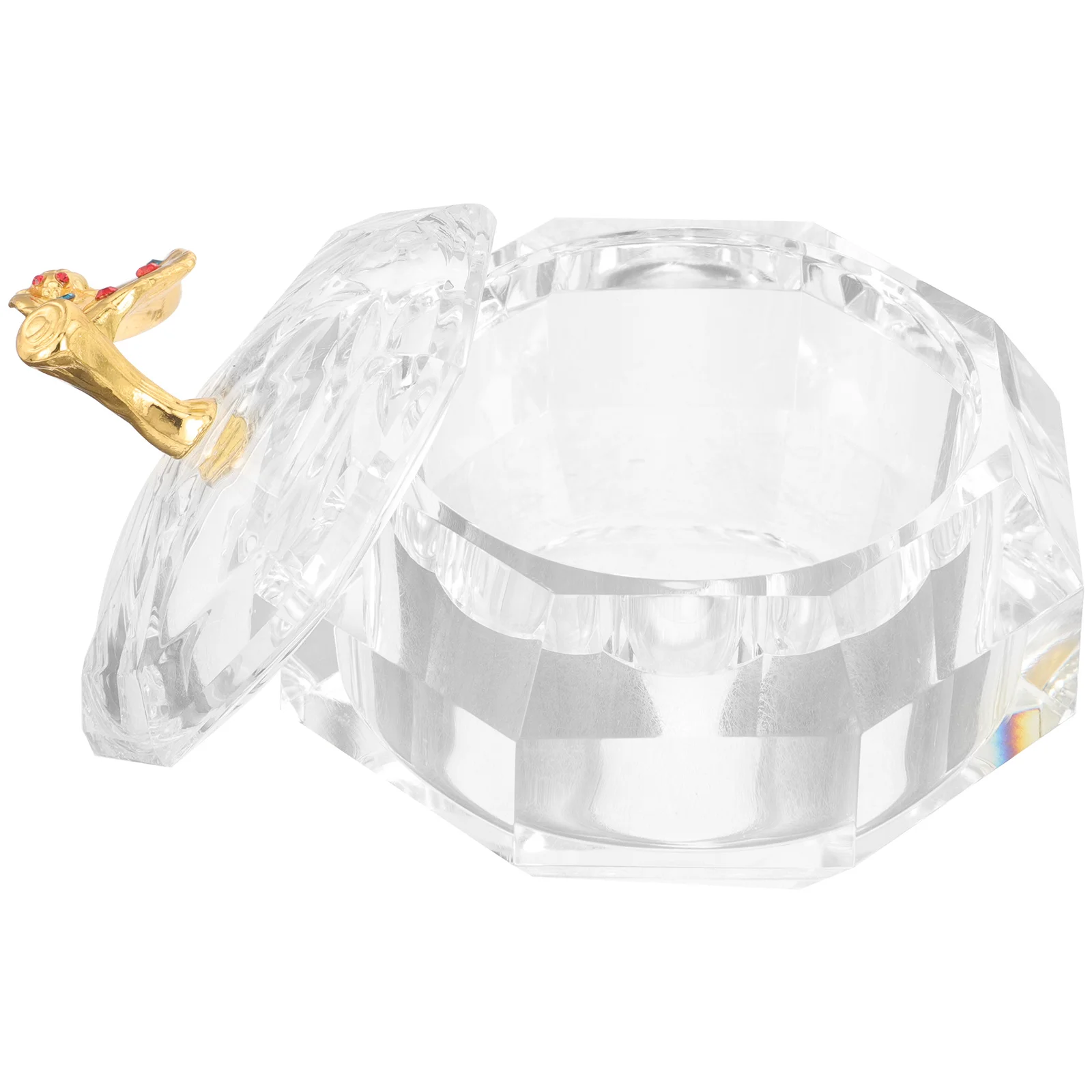 ネイルアート用丸型カップ、アクリルネイル用ダッペンディッシュ、ネイルリキッドホルダー、ネイルパウダーホルダー、アクリルネイル用ガラス皿