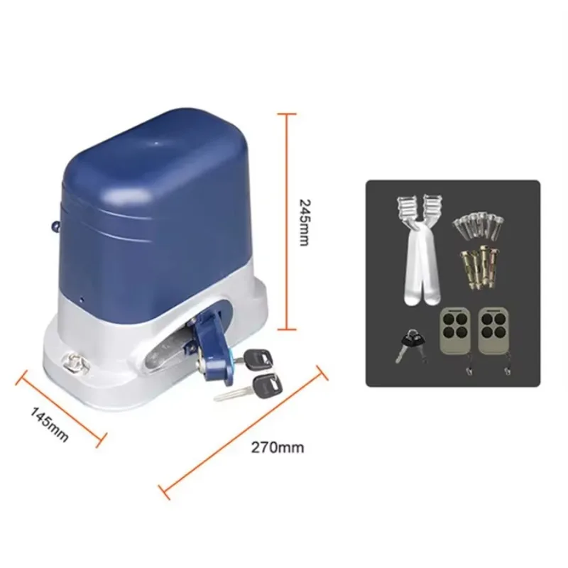XMSJ Powerful AC Motor With Built-in 300/500/1300KG Intelligent Remote Control Automatic Sliding Door Machine