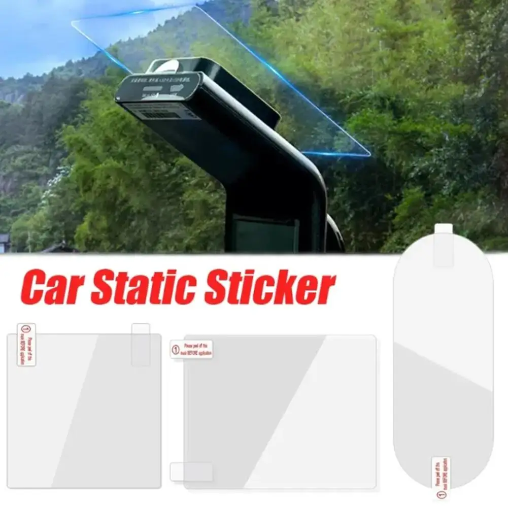 Car Glass Electrostatic Sticker Traceless Windshield Double-sided Strong Viscosity Electrostatic Sticker For Br G6V8