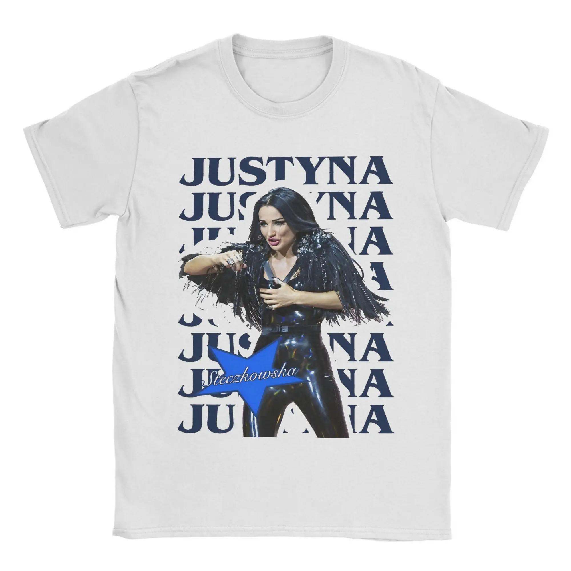 

Mens Womens Justyna Steczkowska Gaja Eurovisions 2025 Poland T Shirt Cotton Printed Tee Shirts Clothing Outfits