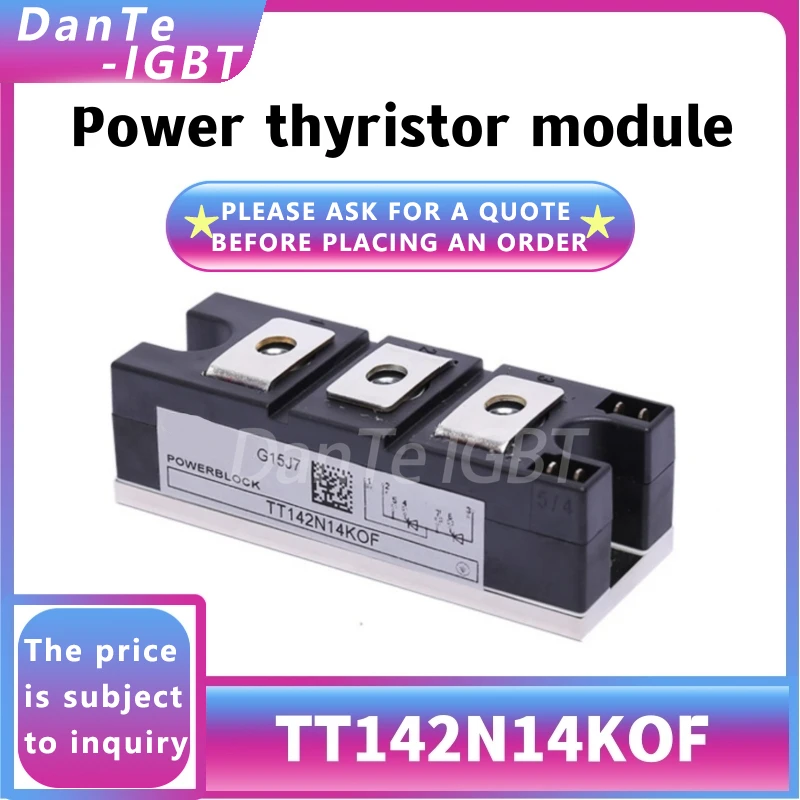 Módulo regulador de tensão, Local original, Novo, TT142N14KOF, TT142N14, DC