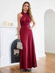 Women Transformer Multi Way Bandage Maxi Dress Long Party Grecian Dresses Infinity Style Convertible Wrap Bridesmaid Gowns