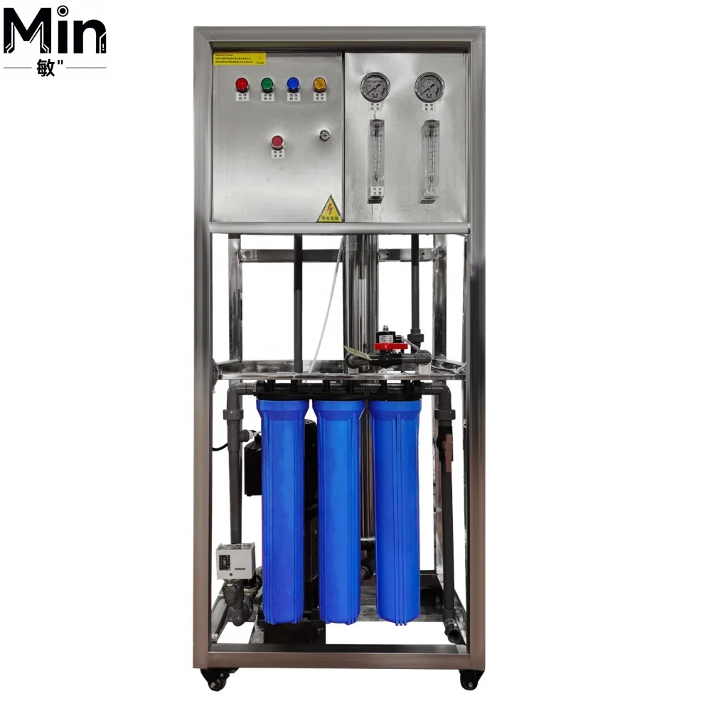 Commercial RO Water Purification Plant 250~10000LPH Reverse Osmosis Water Treatment Machine PLC Intelligent Control