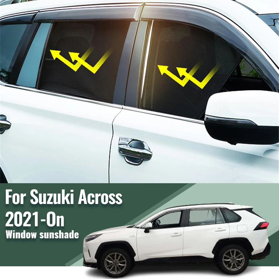 

For Suzuki Across 2021 2022 2023 2024 Car Sunshade Visor Front Windshield Frame Curtain Rear Baby Side Window Sun Shade Shield