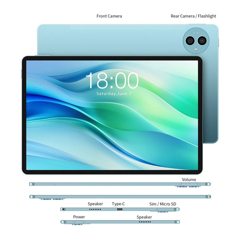 Tablette Android 14 Tablette Tactile 11 Pouces, 24 Go RAM+256Go ROM(1TB TF) Octa-Core | 2.0Ghz | 2.4G+5G WiFi6 | Widevine L1 | 8000mAh | Face ID | LCD Tablette Android 14 Tablette Tactile 11 Pouces, 24 Go RAM+256Go ROM(1TB TF) Octa-Core | 2.0Ghz | 2.4G+5G WiFi6 | Widevine L1 | 8000mAh | Face ID | LCD