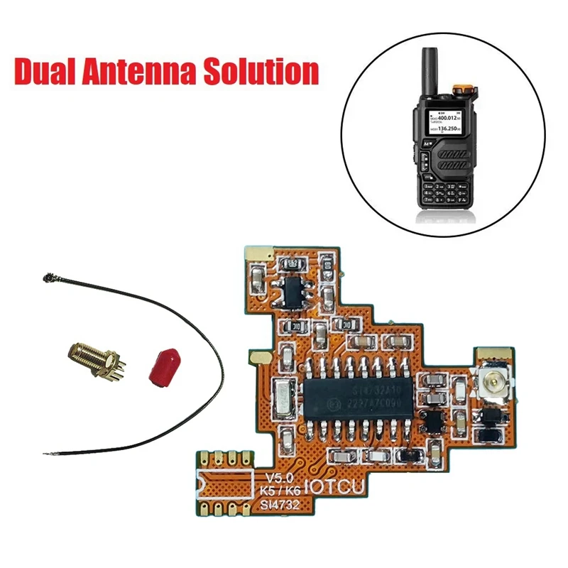 SI4732 V5.0 FPC Modification Module+USB Cable Kit For Quansheng UVK5 K6 HF Shortwave Full Band/Single Sideband Reception
