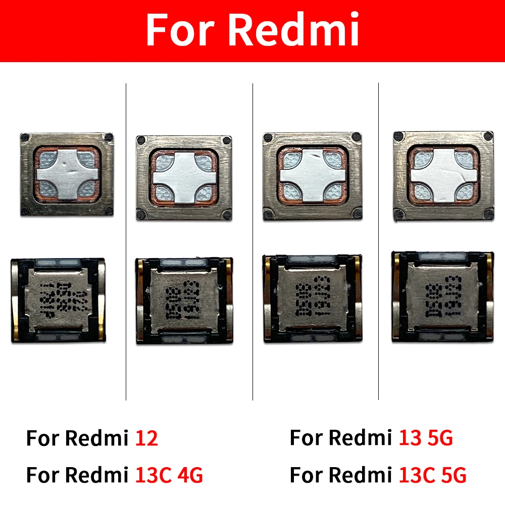 

Новый для Xiaomi Redmi 13C 13 12C 12 4G 5G наушник верхний динамик звуковой приемник наушники ecouteur гибкий кабель замена