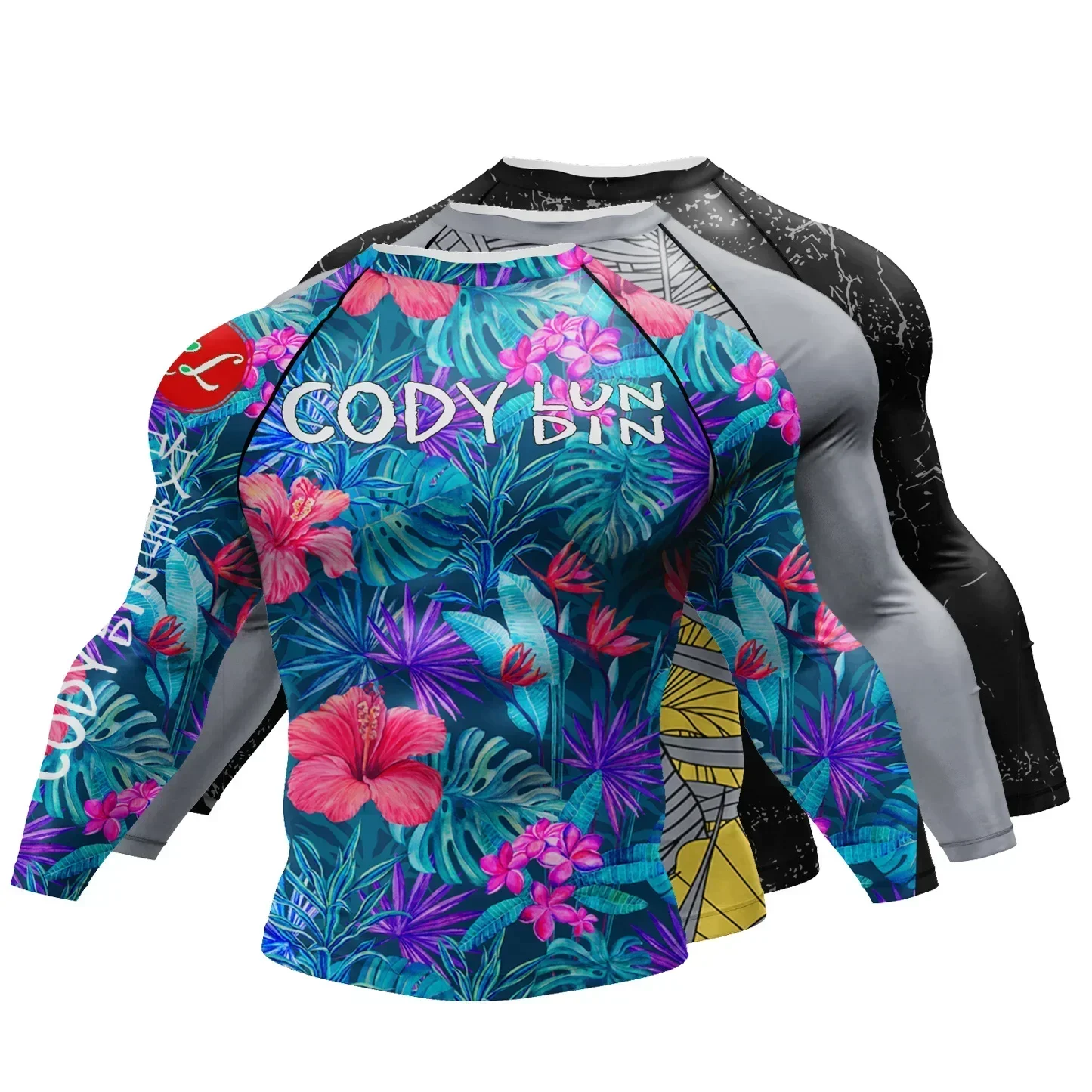 

Gym Compression T Shirt Running Fitness Bodybuilding Workout Training Clothes Men MMA Boxing Jiu Jitsu Quick Dry Fit Sport Shirt