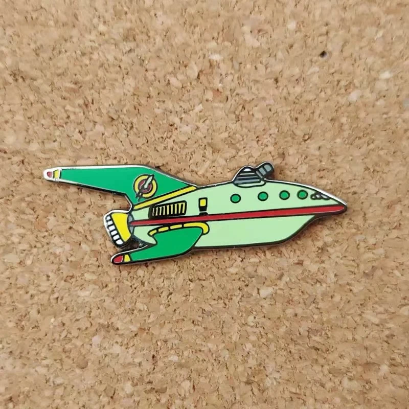 العودة إلى المستقبل المينا دبوس الكرتون التلبيب دبابيس لحقائب الظهر الملابس مضحك شارات السيارات عشاق بروش مجوهرات هدايا للأصدقاء #5