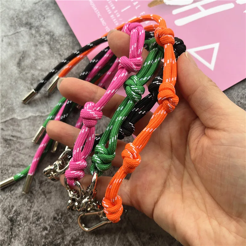 Key Chain Heavy Metal Keyring Lanyard Carabiner Boyfriends Couples Gifts Colorful Keychains for Car Premium Bag Charm Ornaments