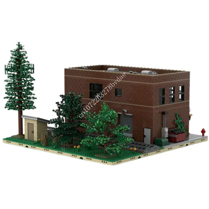 6410PCS Customized MOC Modular Furniture Store street view Model Building Blocks Bricks Children birthday toys Christmas gifts