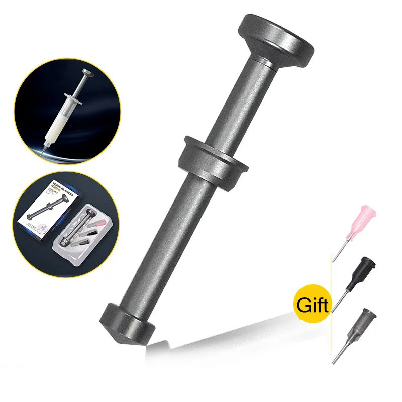 TE-051 Aluminum Alloy Push Rod Welding Oil Partner for Mobile Phone Repair Booster Rod Dispenser Propulsion Tool
