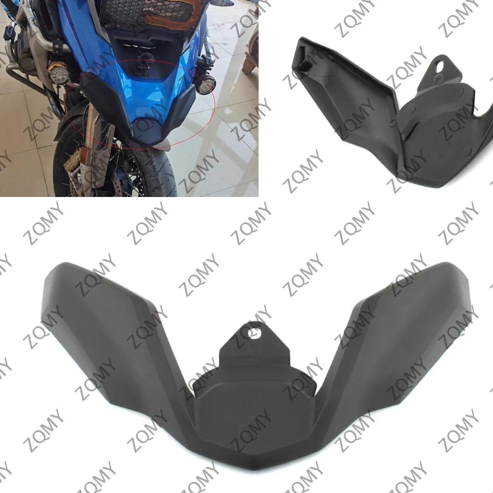 Motorcycle Front Beak Fairing Extension Wheel Extender Cover Matte Black For BMW R1200GS LC 2018-2019 R1250GS 2019-2021