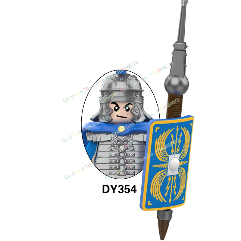 Chevalier militaire médiéval légion Hoplite Centurion soldat guerre romaine blocs de construction armes accessoires jouets pour enfants DY351-362