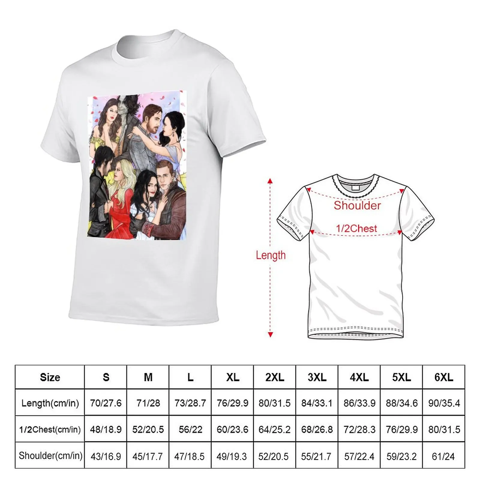 Couples t percent shirts for T-Shirt printed t OUAT cotton man for shirt 100 man