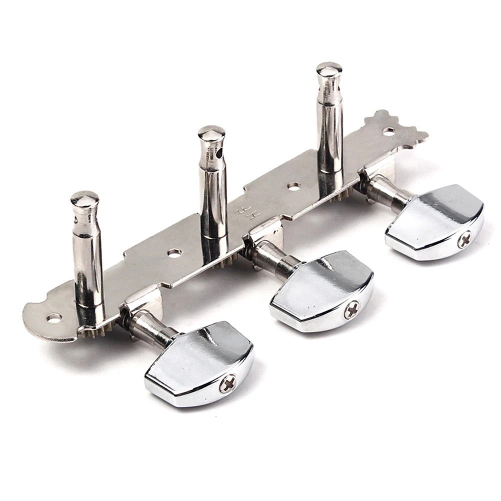 

Chrome Tuning Machine Heads For 3L+ 6 String Acoustic Guitar Replacement Pegs Guitar Tuner Keys