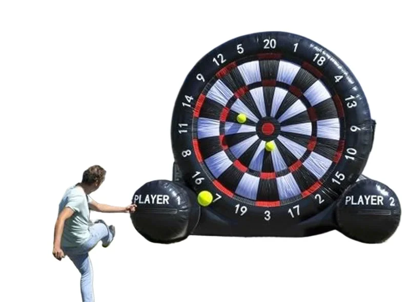 

Забавный спортивный реквизит, надувные футбольные ворота, стрельба Jiugongge, пенальный корт, интерактивная игра