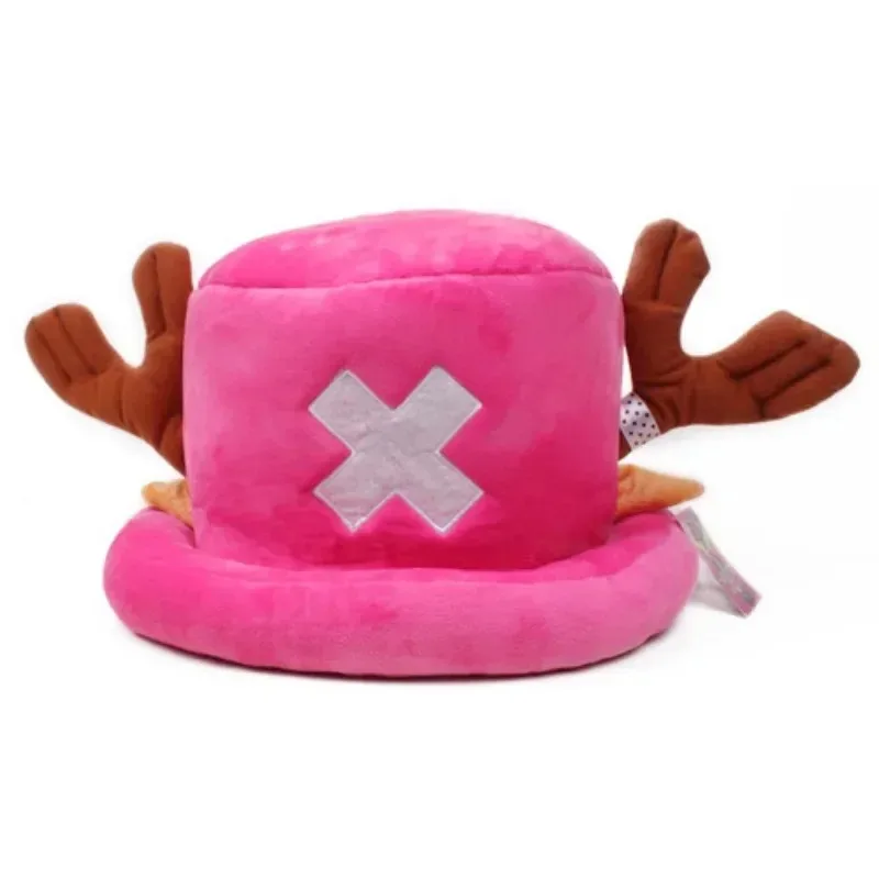 Anime One Piece Tony Chopper Hat Woman Man Gifts Fashion Accessories Cute Cartoon Plush Warm Hat Gen 2 Blue Cosplay Costume Cap