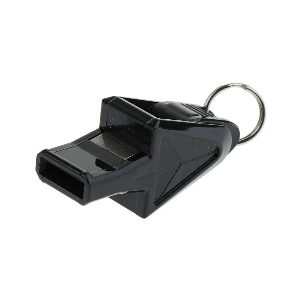 緊急サバイバルホイッスル ストラップ付きフィンガークリップ 安全金属ホイッスル