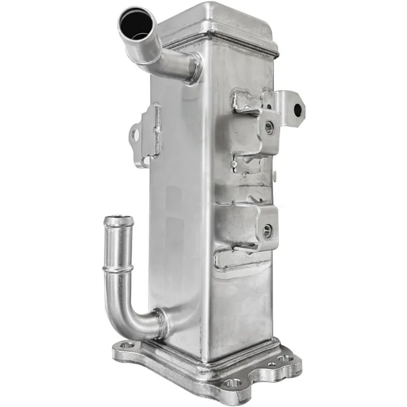 25681-0E010 256810E010 Aluminum EGR Valve Cooler Heat Exchanger For Toyota Hilux Land Cruiser Prado GGN125 LAN125 L150