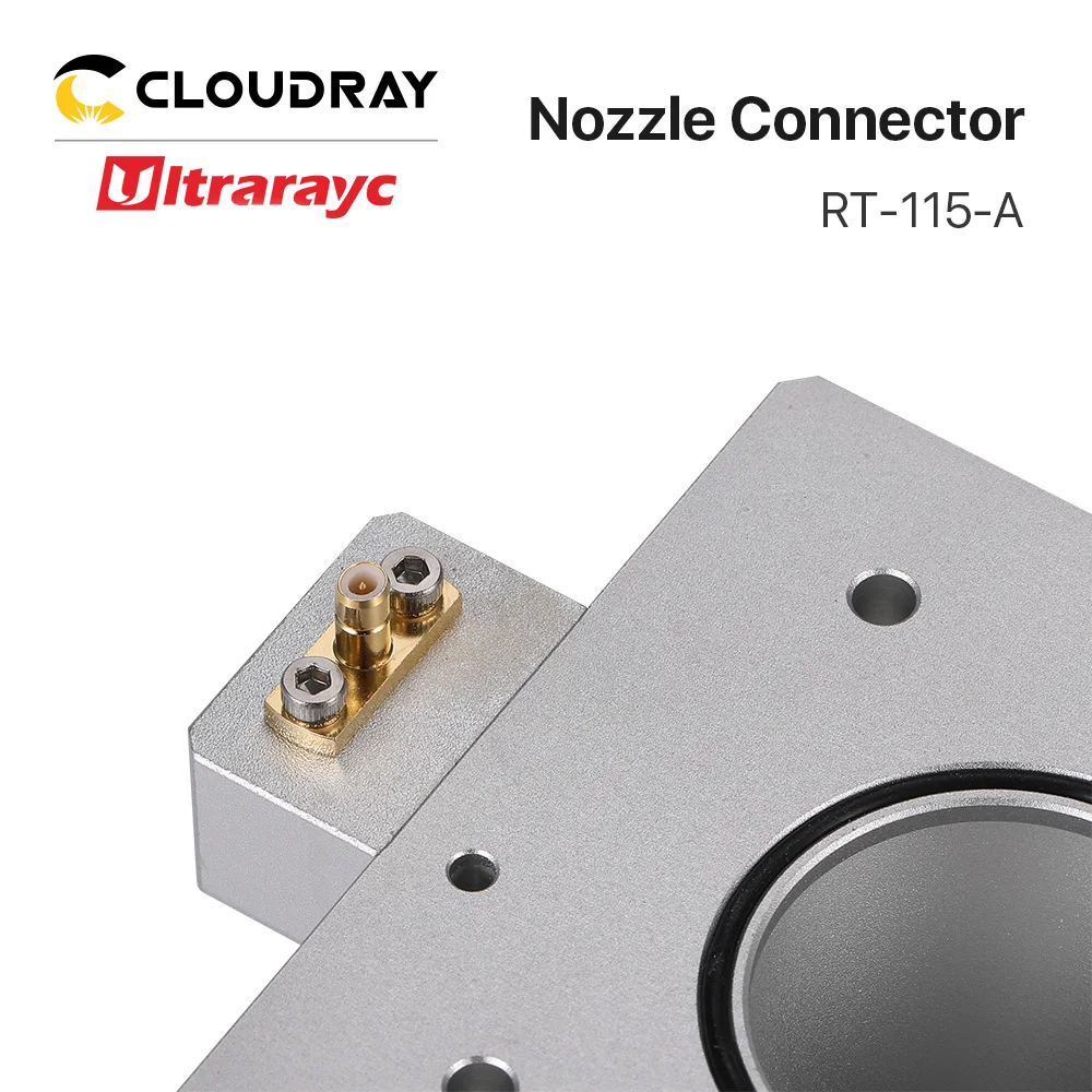 Детали для лазерной головки ultrtonc Raytools BM115 F125, коннектор сопла, волоконно-металлическая режущая машина, детали для лазерной головки Raytools BM115