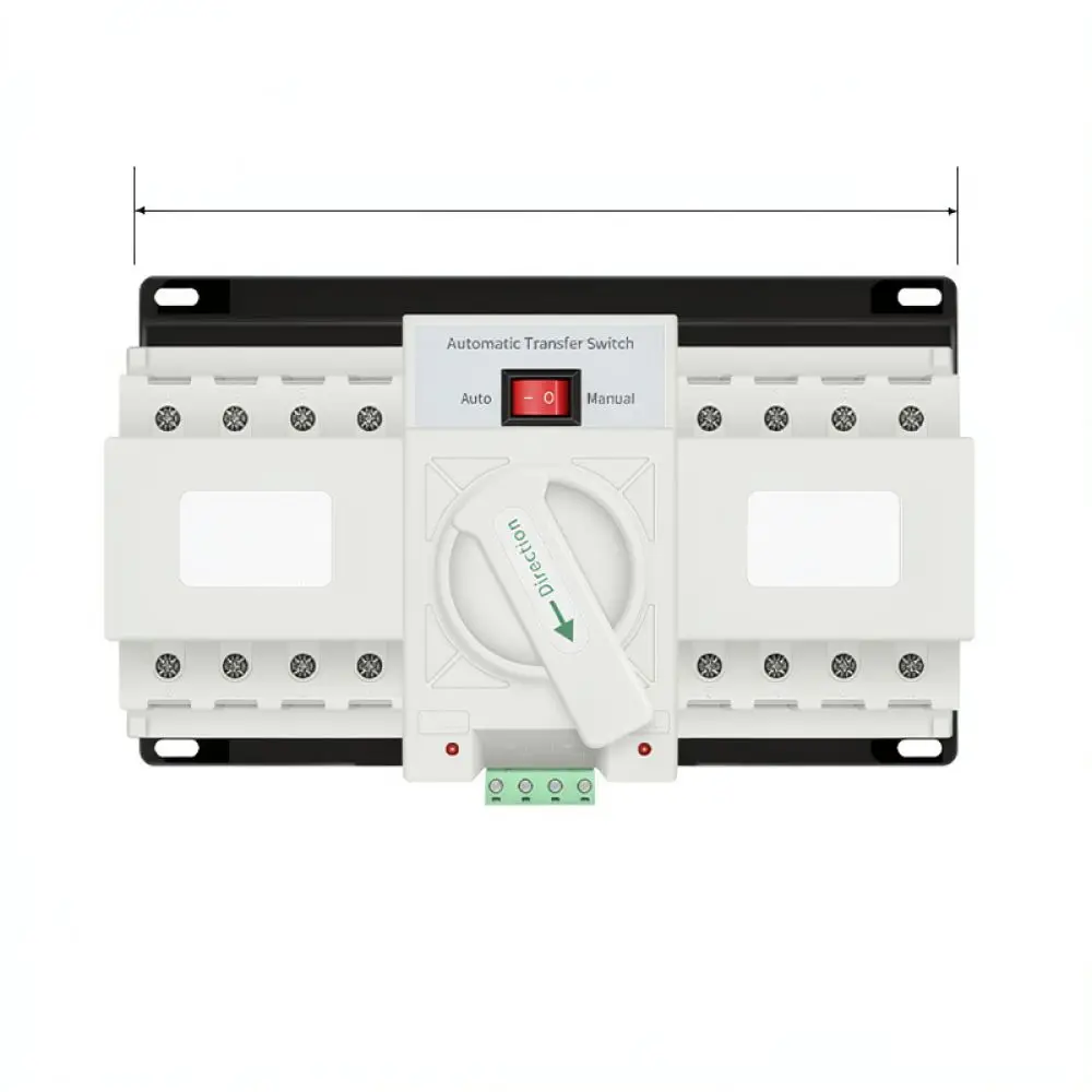 ATS Automatic Transfer Switch 4P Dual Power Changeover Device 63A 100A 125A Industrial Household Emergency Power Supply