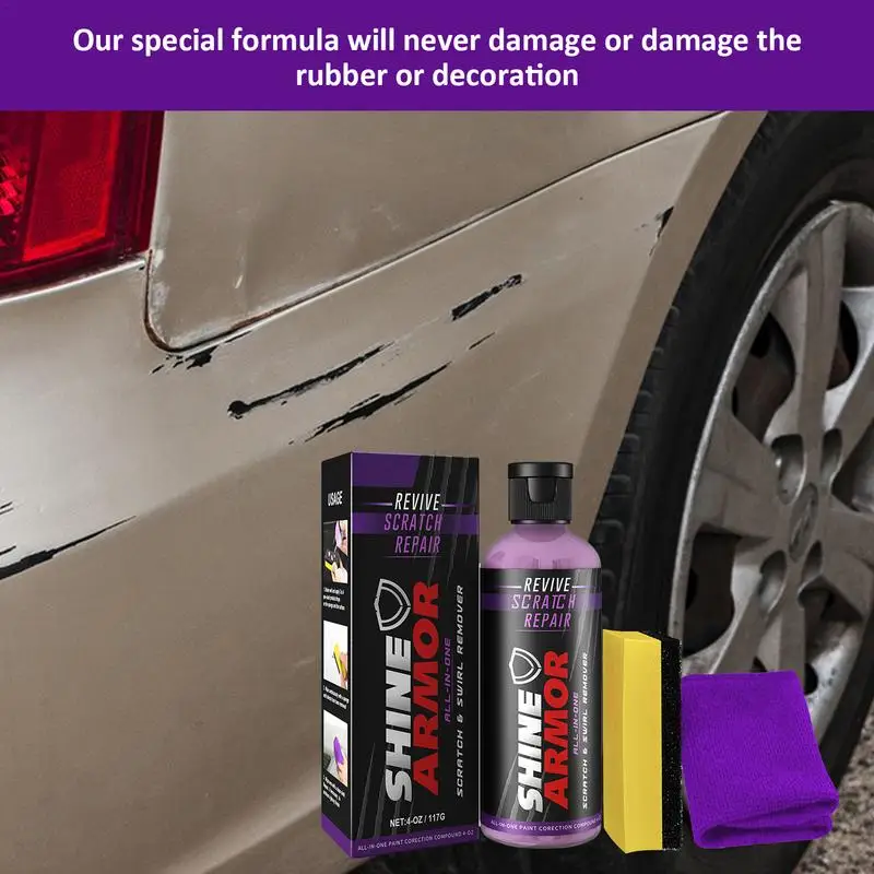 Средство для удаления царапин на автомобиле, жидкость для удаления царапин на автомобиле, полировочное средство с высокой степенью защиты