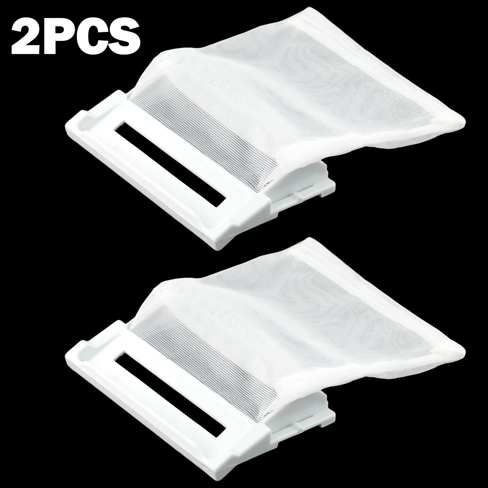 

2PC Filters Washing Machine Filter Dirt For Laundry WF-750AHP/WF-M95SC/WF-100/WF-100TX/WF-105AFC Bag Hair Catcher Mesh 140*100mm