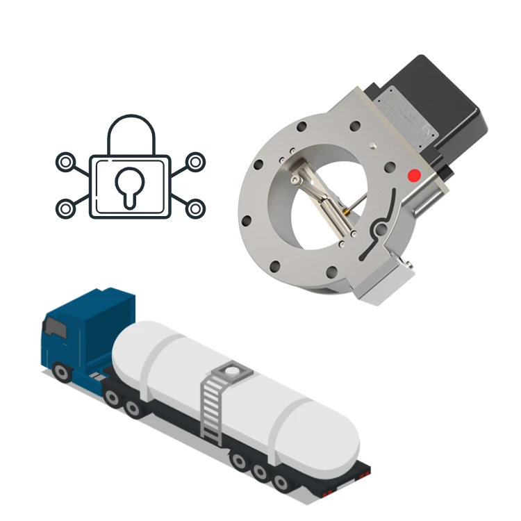 Smart GPS Fuel Tank Lock JT802 For Truck Oil Cap | Anti-Theft Remote Control Solution