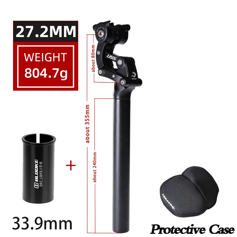 SAFORT シートポスト 27.2mm～31.6mm アルミ製 MTB サスペンション