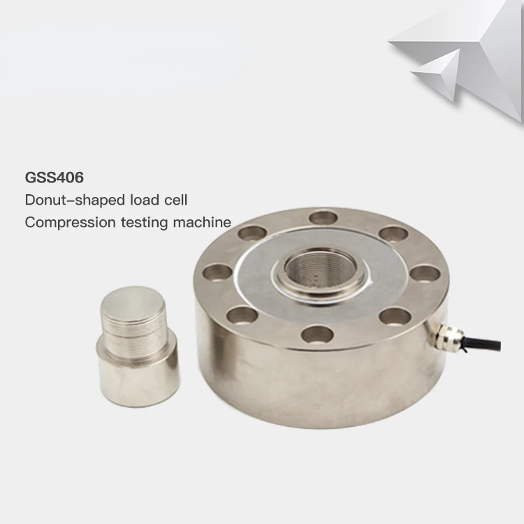 GSS406 Spoke Type Alloy Steel Compression round load cell for storage tank mask machine 5 Ton 50 Ton