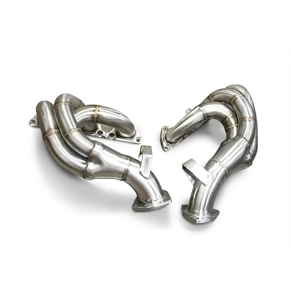 

Customised For 2021-2024 Porsche Cayman 718 GT4 RS 4.0 Stainless Steel High Flow Racing Performance Exhaust Downpipe Converter