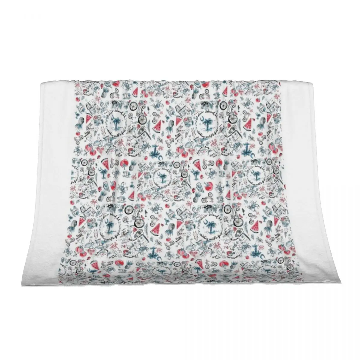 

Lowcountry Life Edisto Island Throw Blanket Luxury Designers Blankets For Sofas Summer Blankets