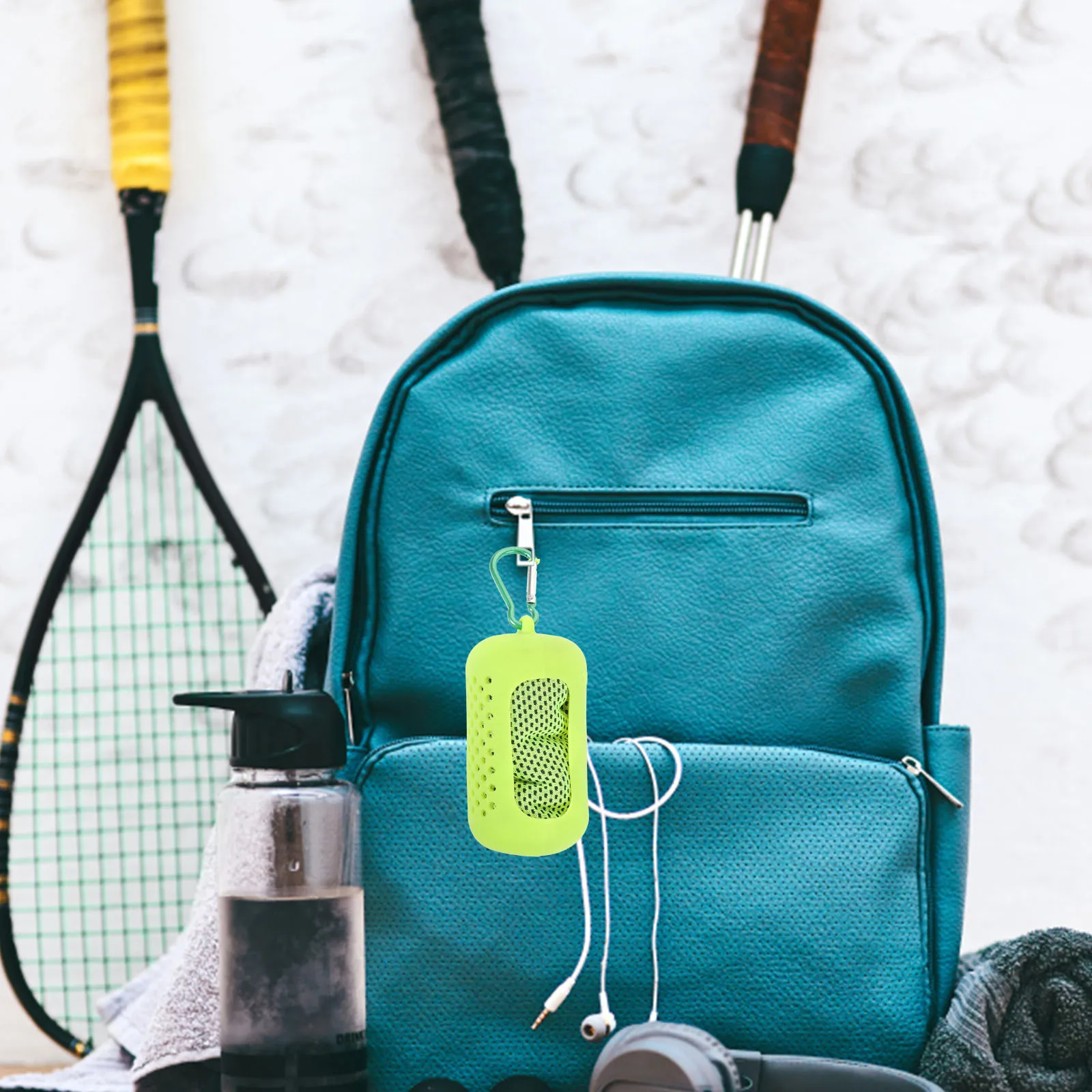 1 Juego de toallas deportivas prácticas, toalla flexible de secado rápido para Fitness, Yoga y actividades al aire libre, toallas refrescantes de viaje con estuche