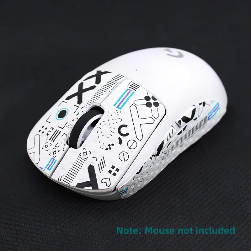 Hotline Games Colorful Mouse Grips Tape for Logitech G PRO X Superlight Wireless Gaming Mouse Anti-slip Tape Easy to Apply