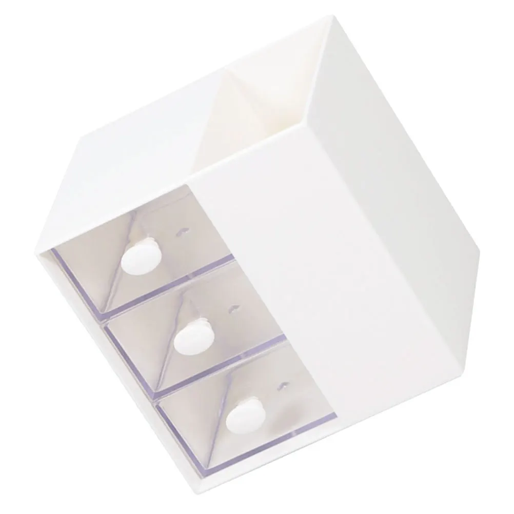 

Convenient Desktop Container Household Stationery Organizer Stylish Modern Design Versatile Compartments Storage Accessory