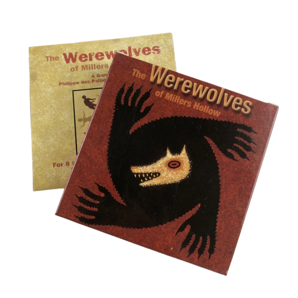 The Werewolf Cards A 24 Table Game With Paper Guidebook Puzzle Leisure Family Friend Party Getting Started Simple Board Deck