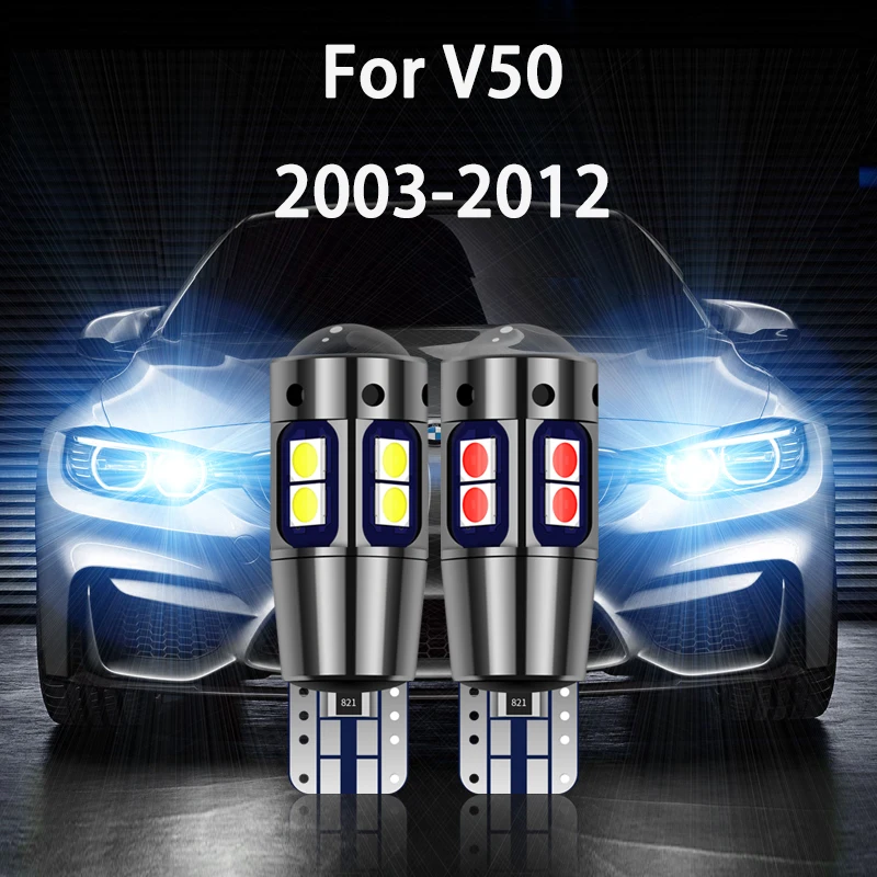 

2pcs LED Parking Light For Volvo V50 Accessories 2003 2004 2005 2006 2007 2008 2009 2010 2011 2012 Clearance Lamp