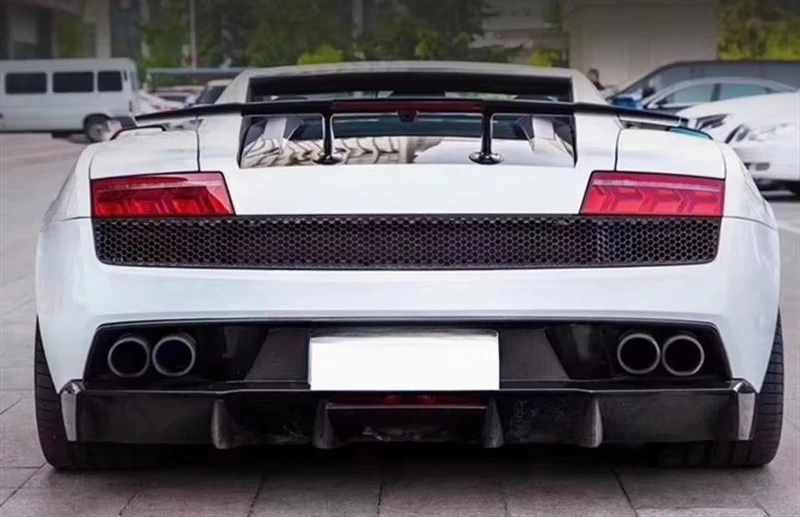 High Quality DMC Style Forged Carbon Fiber Rear Diffuser Spoiler for Gallardo LP550 LP560 LP570