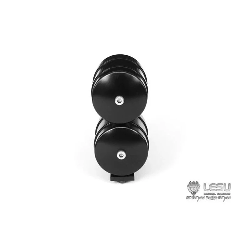 LESU G-6013-B 1/14 نموذج شاحنة فلتر الهواء المعدني خزان الغاز المزدوج تاميا الطين جرار نماذج من الشاحنات ترقية تعديل الملحقات #3